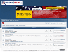 Tablet Screenshot of forum.poznajstany.pl